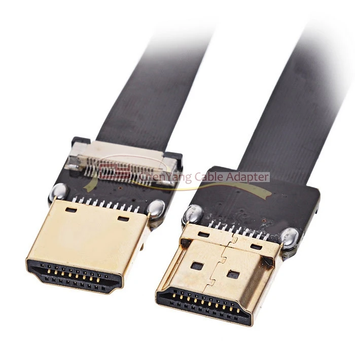 Кабель FPV HDMI type A Male-HDMI Male HDTV, FPC плоский кабель 20 см для аэрофотосъемка