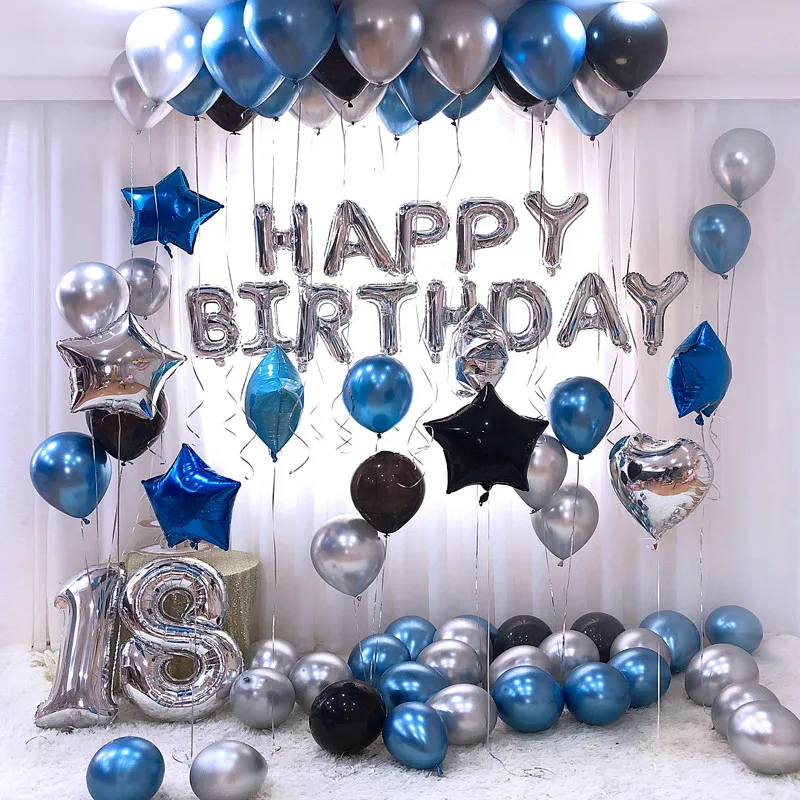 Gold-Sliver-Metal-Latex-Balloons-Baby-Shower-Girl-Crown-star-Happy-Birthday-Letter-Balloon-Wedding-Birthday (1)