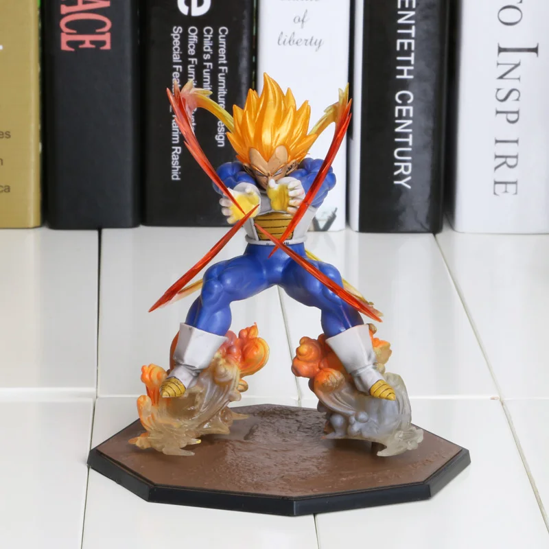 Dragon Ball Z фигурка Вегета Сон Гоку тройной Kaiouken Kamehameha Battle Ver. Игрушка из ПВХ Dragon Ball Z фигурка