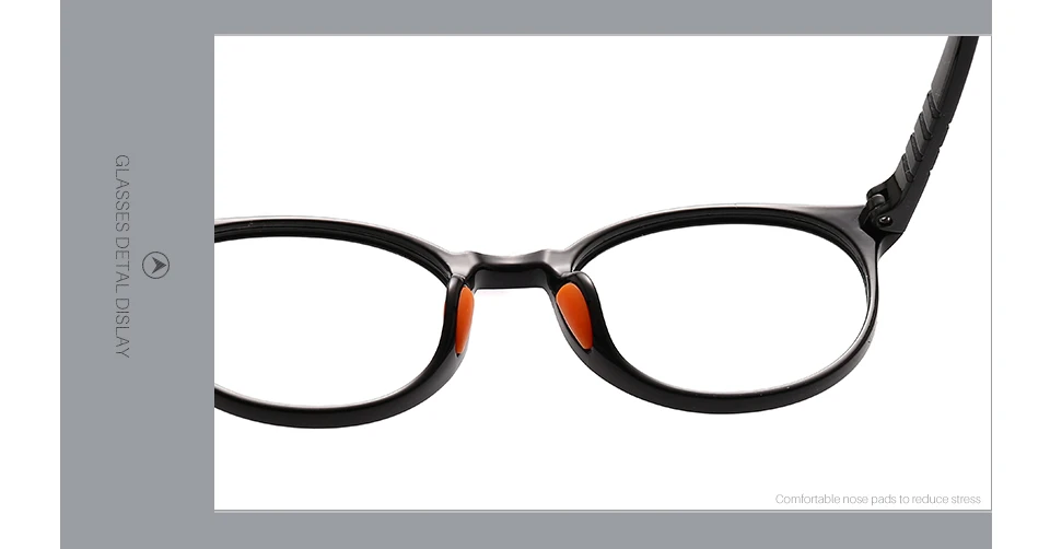 OVZA TR90 очки для детей прозрачные линзы Ультралегкая оправа для очков Модные овальные детские оптические очки оправа S6017