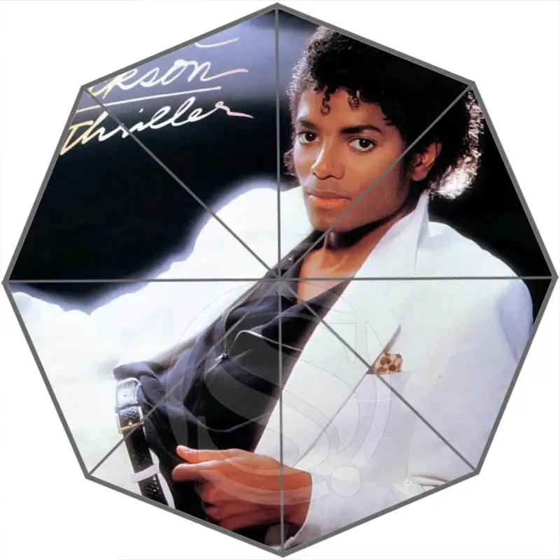 

Hot Custom Michael Jackson Best Nice Cool Design Portable Fashion Stylish Useful Foldable Umbrella Free Shipping SQ0702