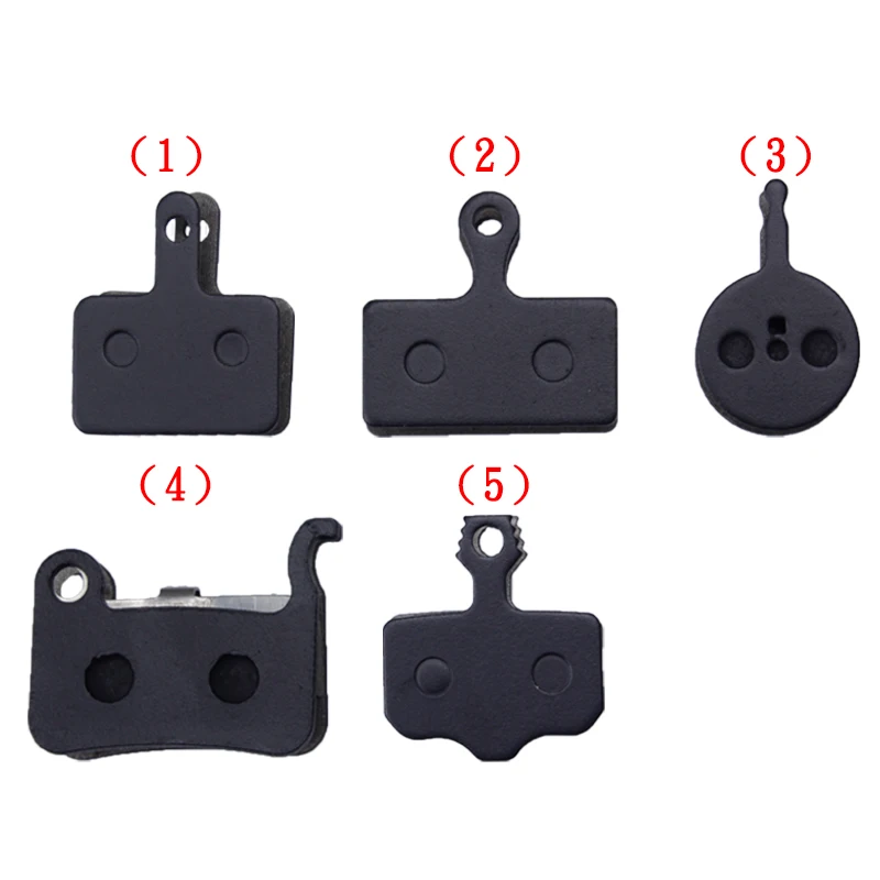 Resin Hydraulic Disc Brake Pads for Mountain Bike Hydraulic Brake Pads MTB Accessories 4 Pair 8Pcs