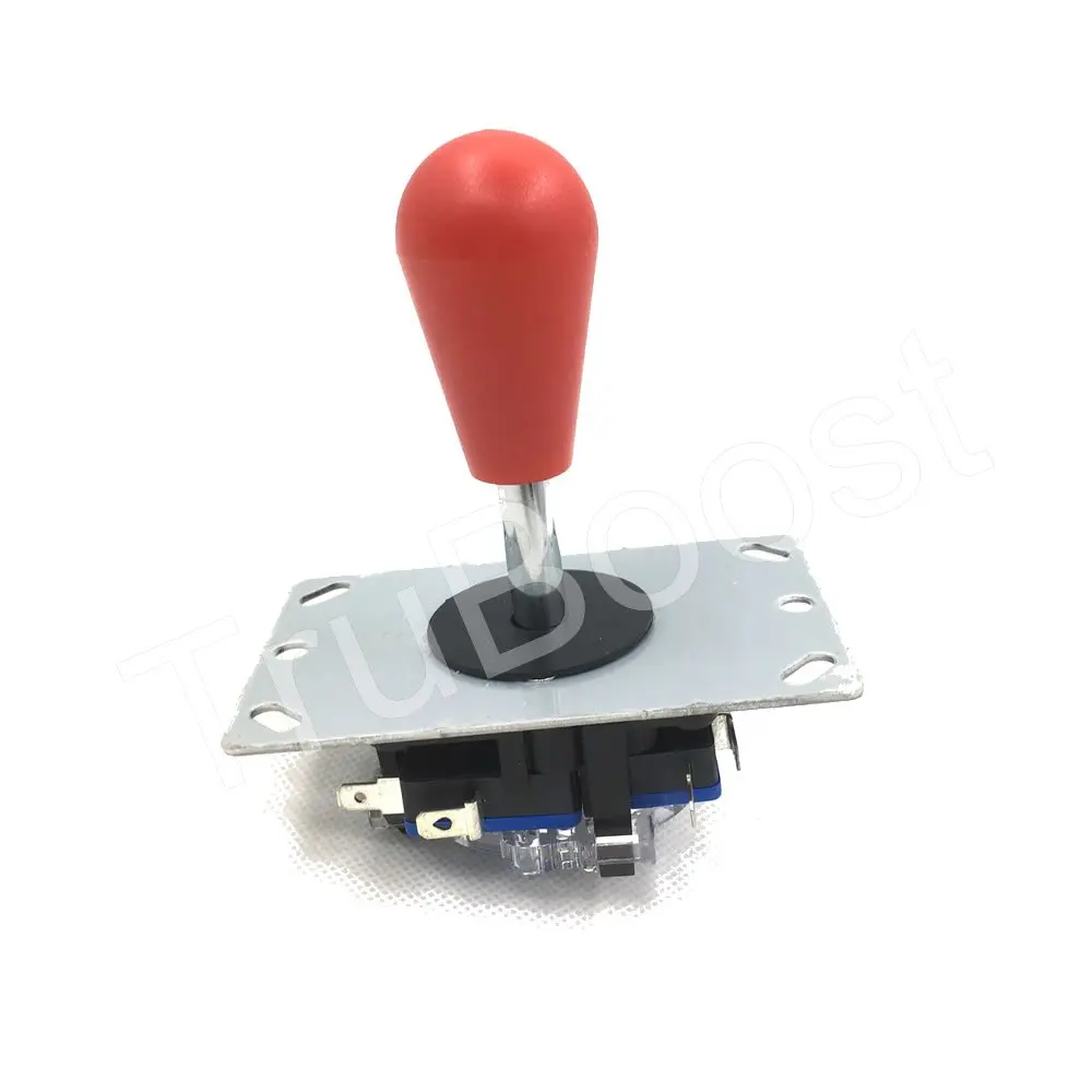 DIY аркадный джойстик 2Pin кабель 24 мм/30 мм кнопки USB энкодер доска ПК Красочный овальный шар Топ