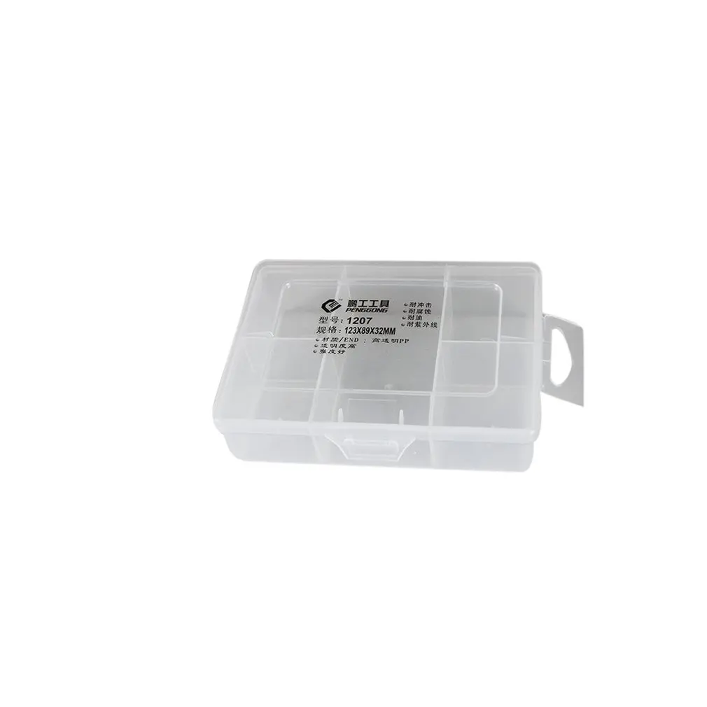 

Compact Plastic Tool Box Transparent Toolbox Electronic Components Screw Storage Box Electronic Plastic Parts Tool Boxes