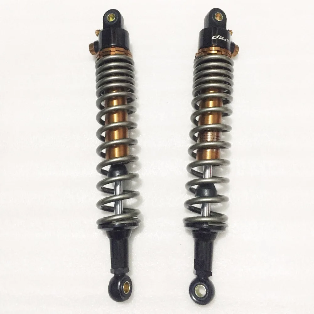 15.75" 400mm 8mm spring Motorcycle Shocks Absorbers Suspension for