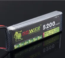 LION POWER Lipo Battery 7 4v 2S 5200mAh 25C Lipo Battery RC Helicopter RC Car Boat