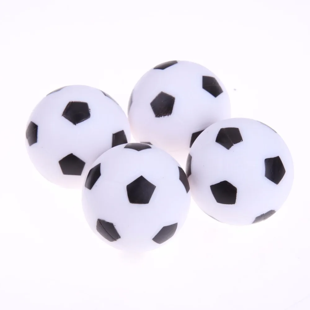 4pcs 32mm Foosball Table Football Plastic Soccer Ball Football Table