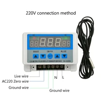 XH-W3103 AC 220V Max 6600W termostato Digital 30A controlador de temperatura interruptor-