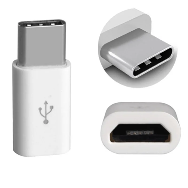 imágenes para 100 unids USB-C Tipo-c para Adaptador de Carga de Datos Micro USB Para Lenovo ZUK Z2 Huawei P9 Plus Honor8 Xiaomi mi5 mi4c nexus 6 P 5X Cable imágenes para 100 unids USB-C Tipo-c para Adaptador de Carga de Datos Micro USB Para Lenovo ZUK Z2 Huawei P9 Plus Honor8 Xiaomi mi5 mi4c nexus 6 P 5X Cable