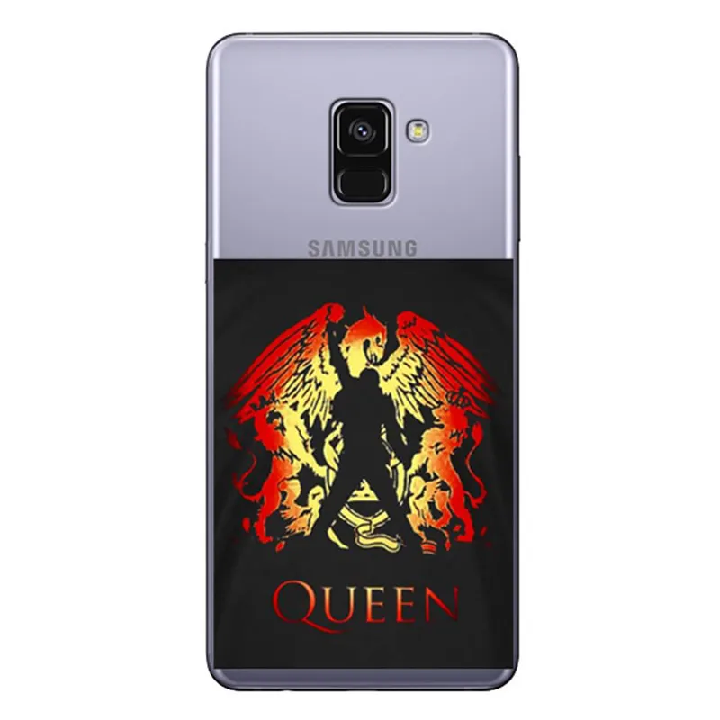 Freddie Mercury Rainha banda Qualidade Роскошный чехол для телефона для samsung S6 7 8 9 Plus Edge Note 8 9 силиконовый чехол - Цвет: TPU