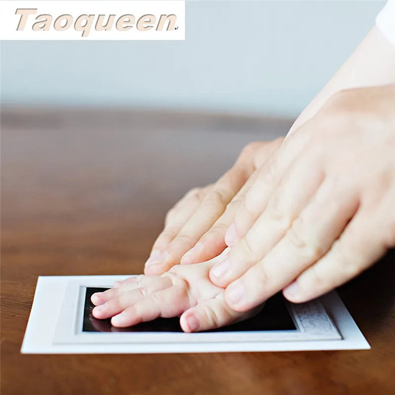 Aoqueen Clean-Touch чернильный коврик для рук и отпечатков пальцев, Детские сувениры, детский ручной отпечаток, фоторамка, комплект с ручным изготовителем