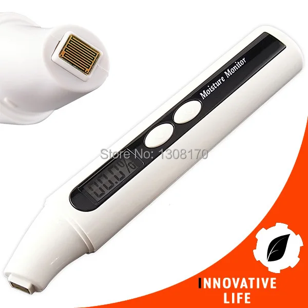 

Handheld Digital One Touch Operation Pen-type 0~99.9% Range Skin and Facial Face Moisture Analyzer Monitor Tester