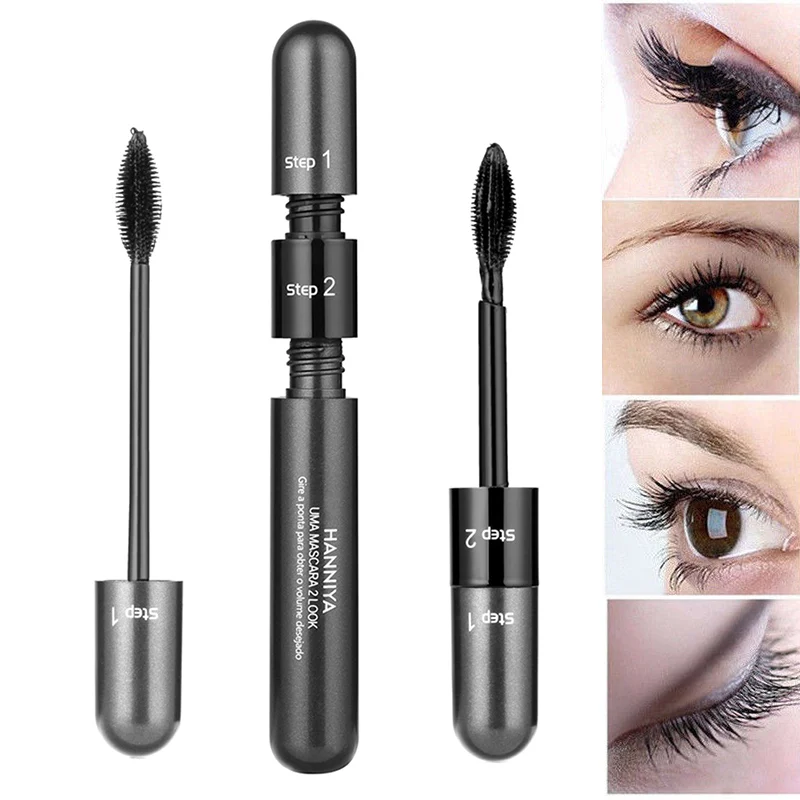 

Thick Lengthening Mascara Practical Double Head 2 in 1 Eyelash Extension Curling Long Lasting Makeup Grafting Mascara