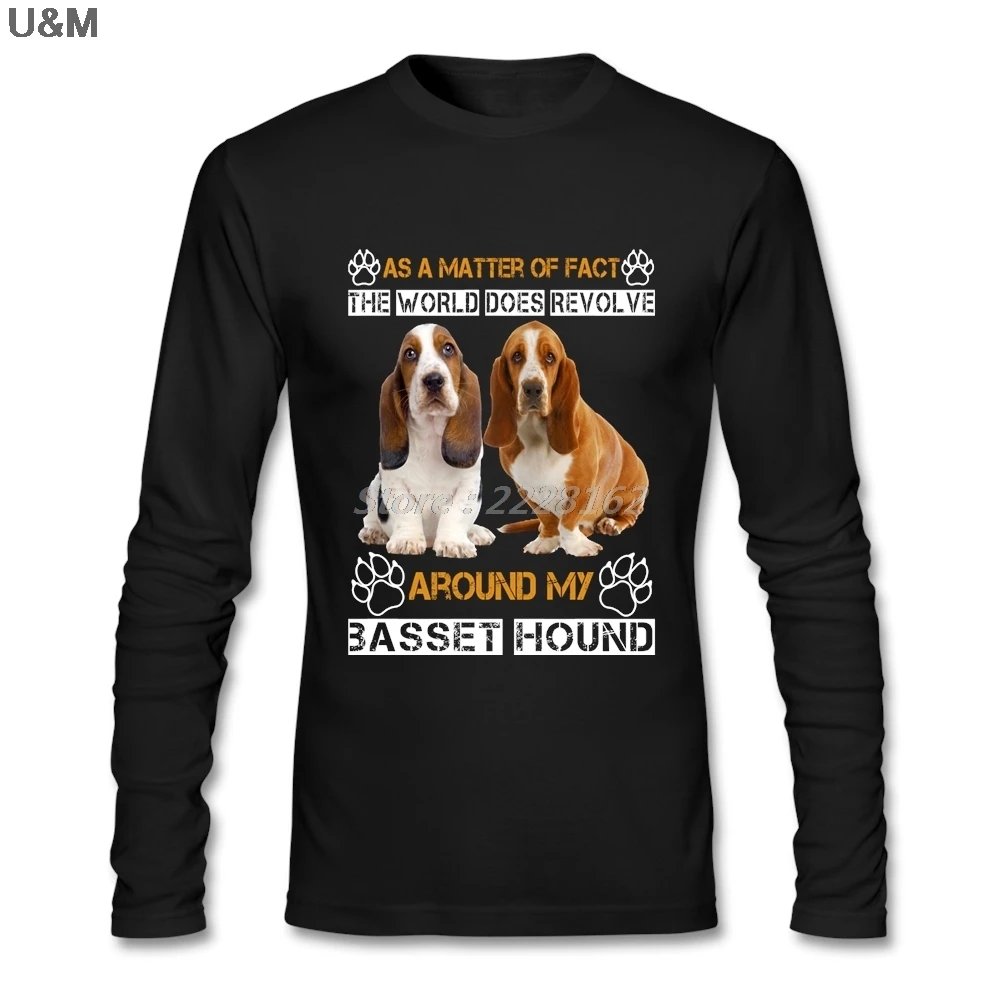 HU &amp GH Basset Hound футболки мужские на продажу Забавные для собак фанки создания