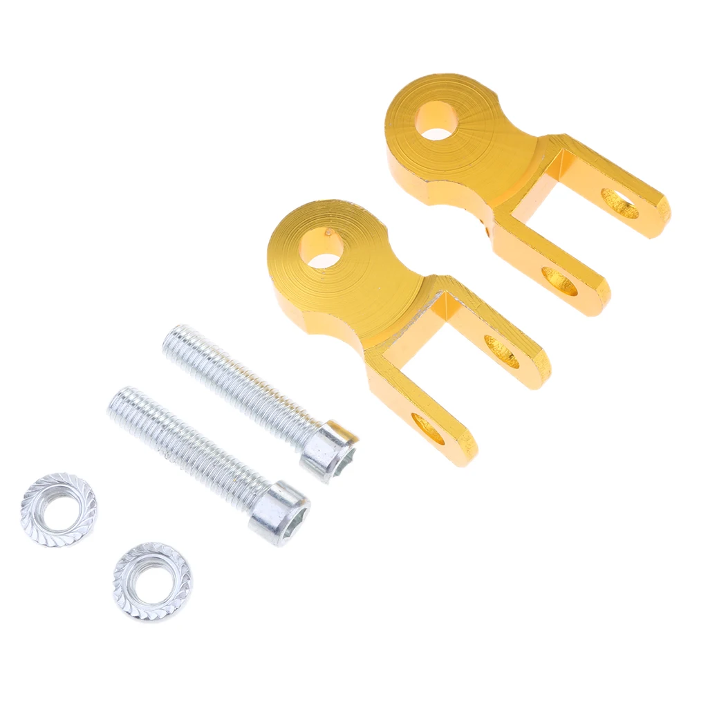 Height Extension Shock Absorber Motorbike Jack Up Riser Suspension 77mm Long Super Precision CNC Machined