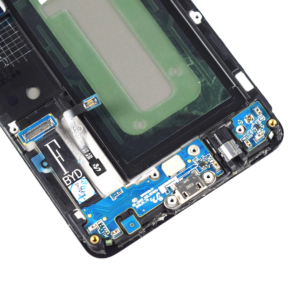 Тест супер AMOLED lcd для Samsung Galaxy A5 A510F A510M A510FD A5100 A510Y ЖК-дисплей с сенсорным экраном дигитайзер сборка