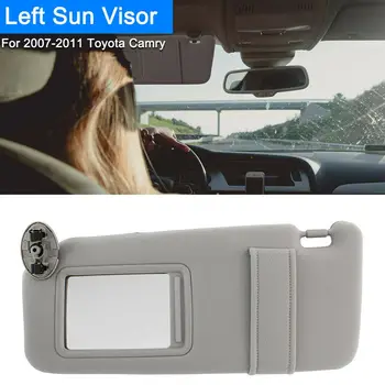

Sun Visor LEFT Driver Side Sunvisor Gray w/ Mirror For Toyota Camry 2007-2011 X