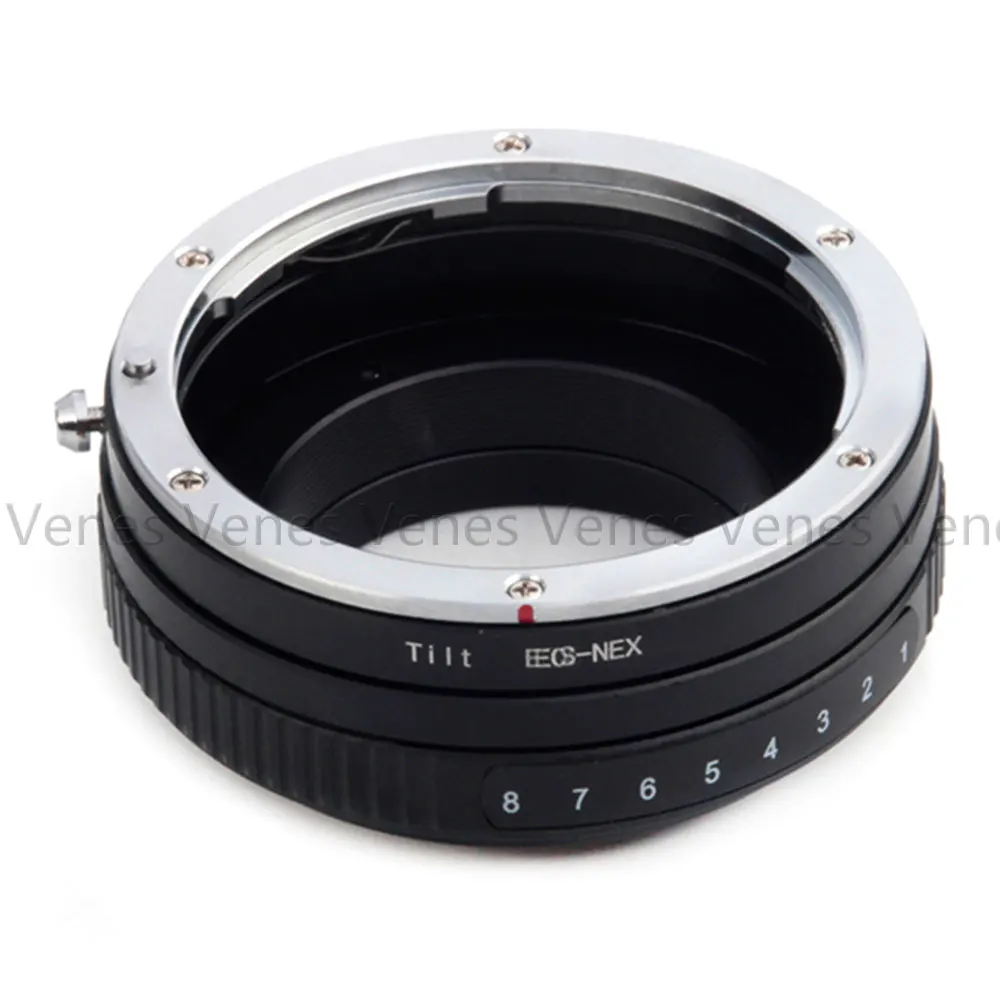 Venes для EOS-NEX, наклонное переходное кольцо для объектива EOS для sony E Mount NEX camera