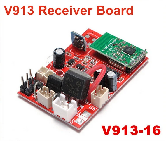 

Original WLtoys V913 Receiver Board RC Helicopter Parts V913-16 Free Shipping