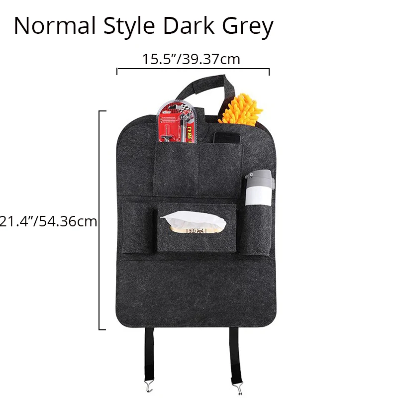 Мультяшная сумка для хранения на заднем сиденье автомобиля, органайзер для автомобиля, стильный детский товар, Varia, аксессуары для салона автомобиля - Название цвета: Normal style