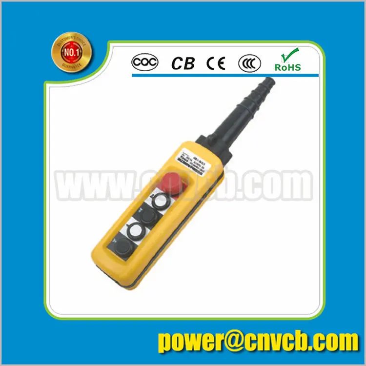 

BS12 One OFF eleven ON push lock revolve urgent stop button use for crane 12 button start switch