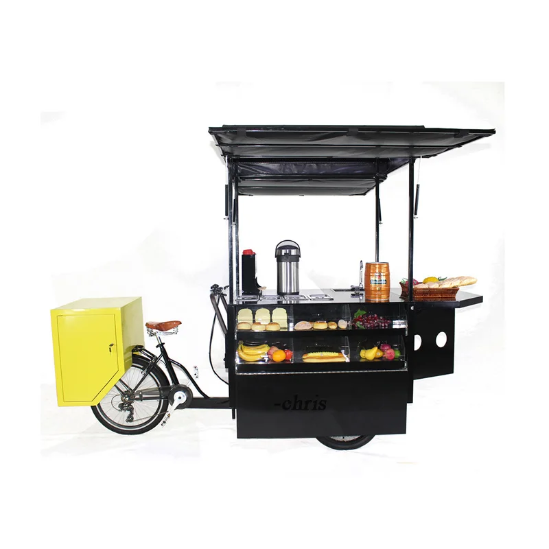 

popular mobile coffee bike street mobile food truck food bike for sale