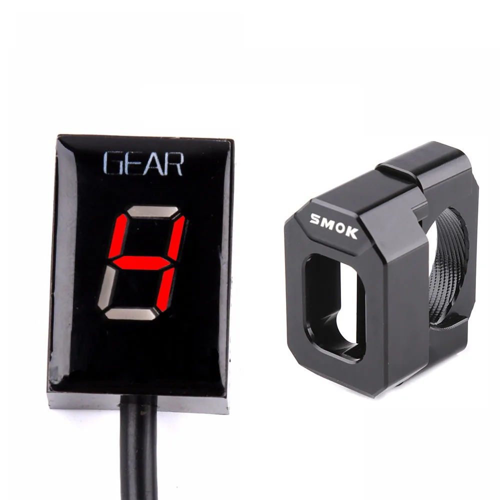 SMOK For Suzuki Intruder 800 V-Strom GSXR 600 SV650 750 SV 650 Motorcycle 1-6 Level Ecu Plug Mount Speed Gear Display Indicator11 (3)