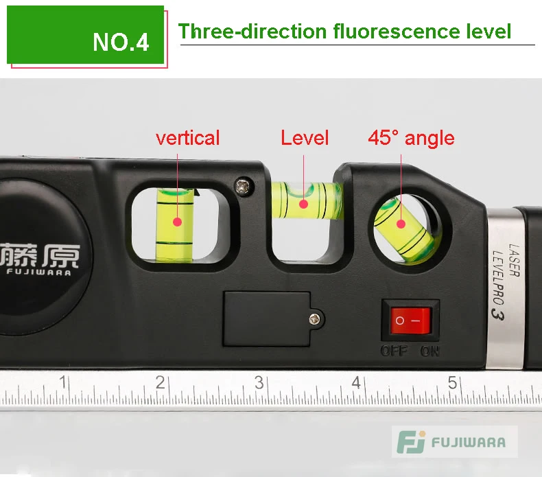 FUJIWARA инфракрасный лазерный проектор уровня локатор многофункциональные измерительные инструменты