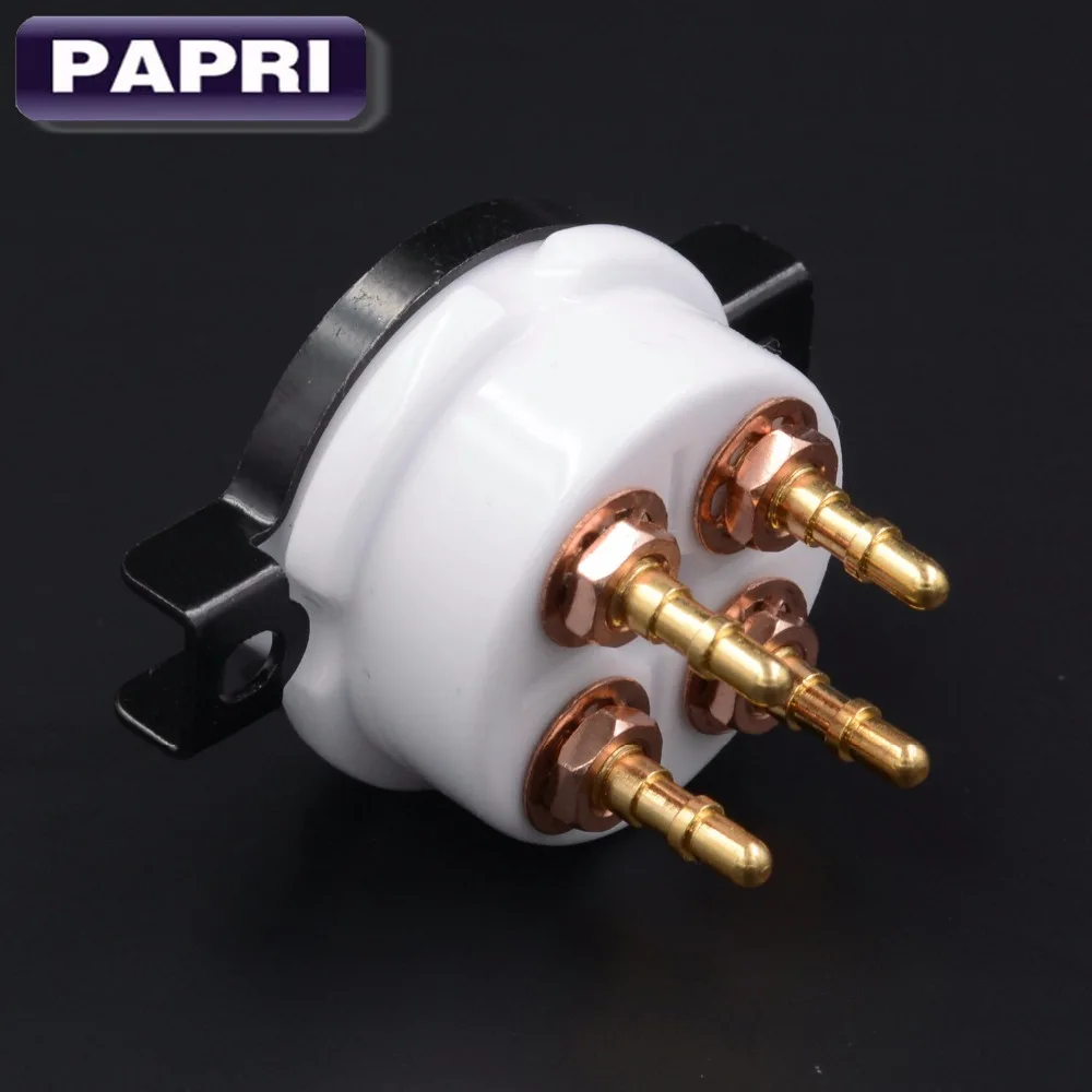 2 шт. EIZZ качественный керамический 4 контактный позолоченный U4A трубчатый