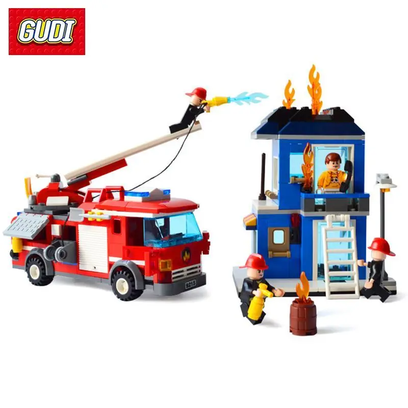 

GUDI Models Building toy Compatible with G9215 431PCS Building Blocks Toys Hobbies For Boys Girls Model Building Kits