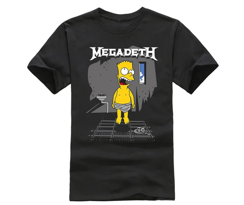 

Megadeth T-Shirt Men Summer Harajuku Cotton Tee Shirt Brand Hip Hop Tops Drake Top Clothing