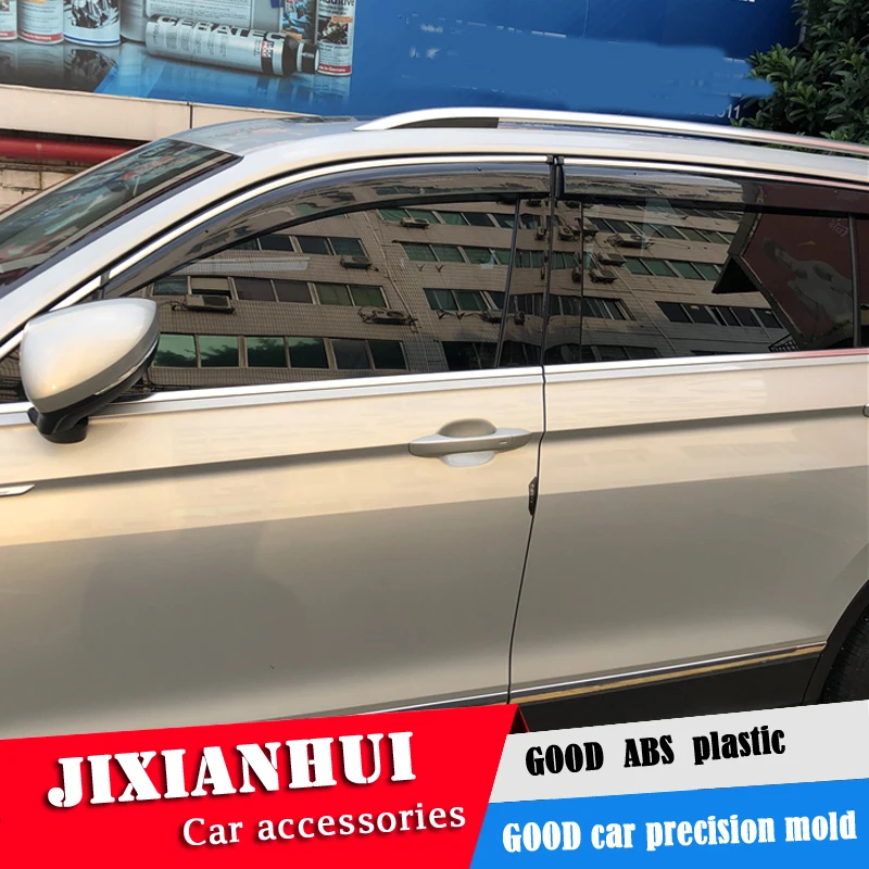 Козырёк для окон TIGUAN L 2017 2018 защита от солнца и дождя|Навесы укрытия| |