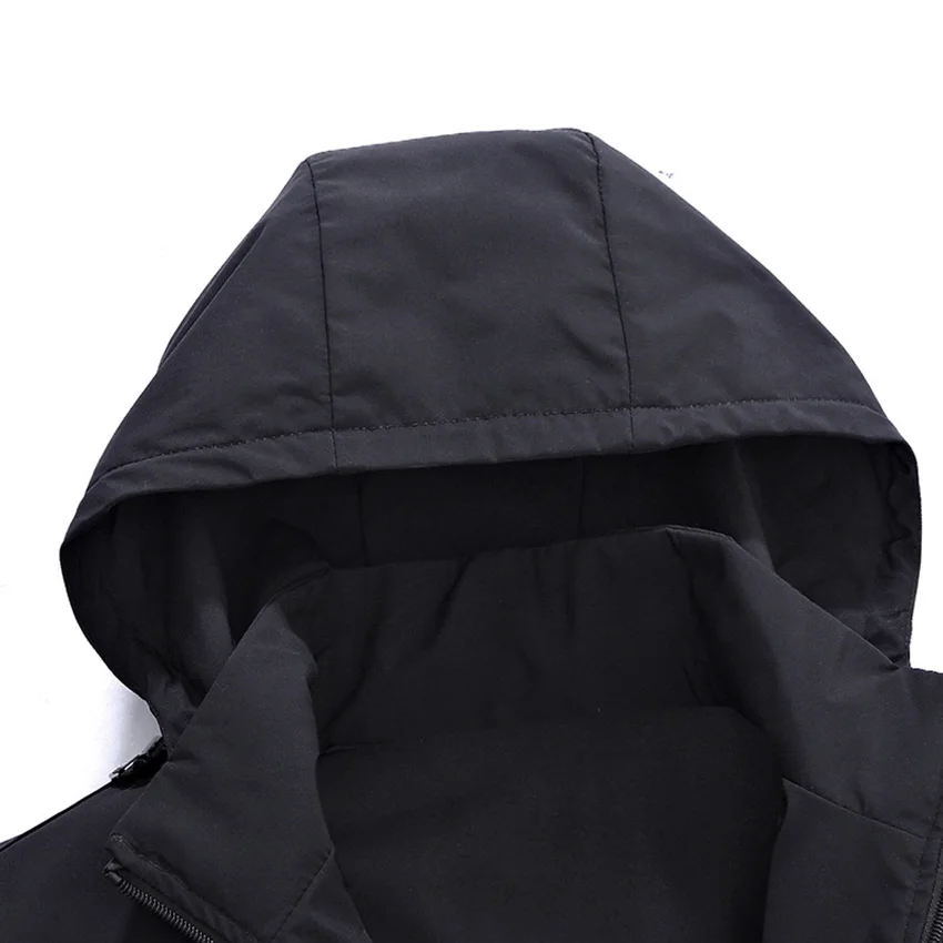 Jeunesse Automne Coupe Longue 2018 Capuchon Éclair Hiver Style Décontractée bleu Hommes Noir Fermeture Tranchée À De Nouveau D'affaires vent Manteaux X8q8wd