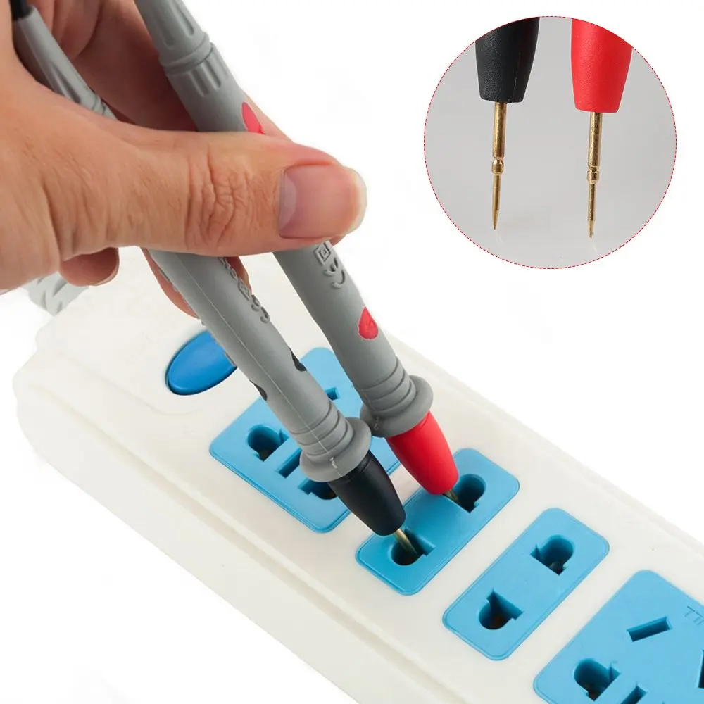 Punte Di Ricambio Per Multimetro: Set Di Cavi Con Sonda 1000V 20A