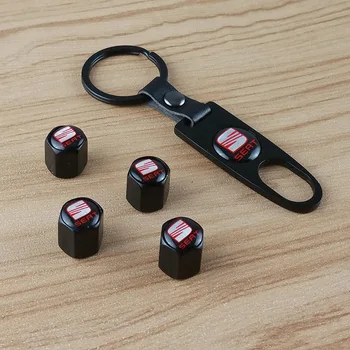 

4pcs for seat Car-styling Case Tire Valve Core Cap For Seat Logo Cordoba Leon Ibiza