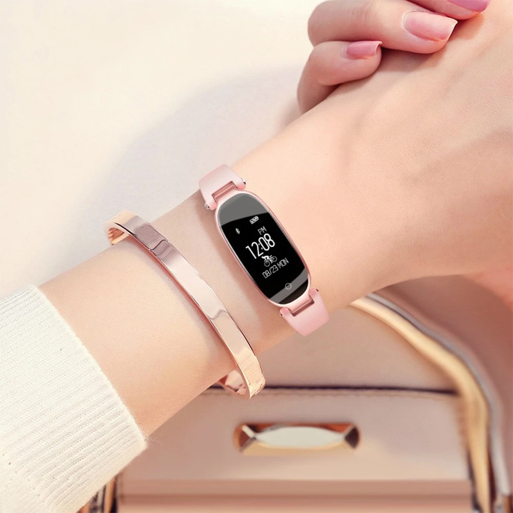 LEMFO S3 Смарт-часы женские фитнес-браслеты браслет монитор сердечного ритма IP68 Водонепроницаемый Bluetooth для IOS Android