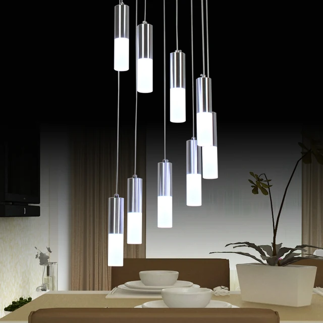 Modern Led Chandelier Lighting Dining Room Fixture Diy Simple Lamp Modern Led Chandelier Lighting Dining Room Fixture Diy Simple Lamp Res Acrylic Living Home Office