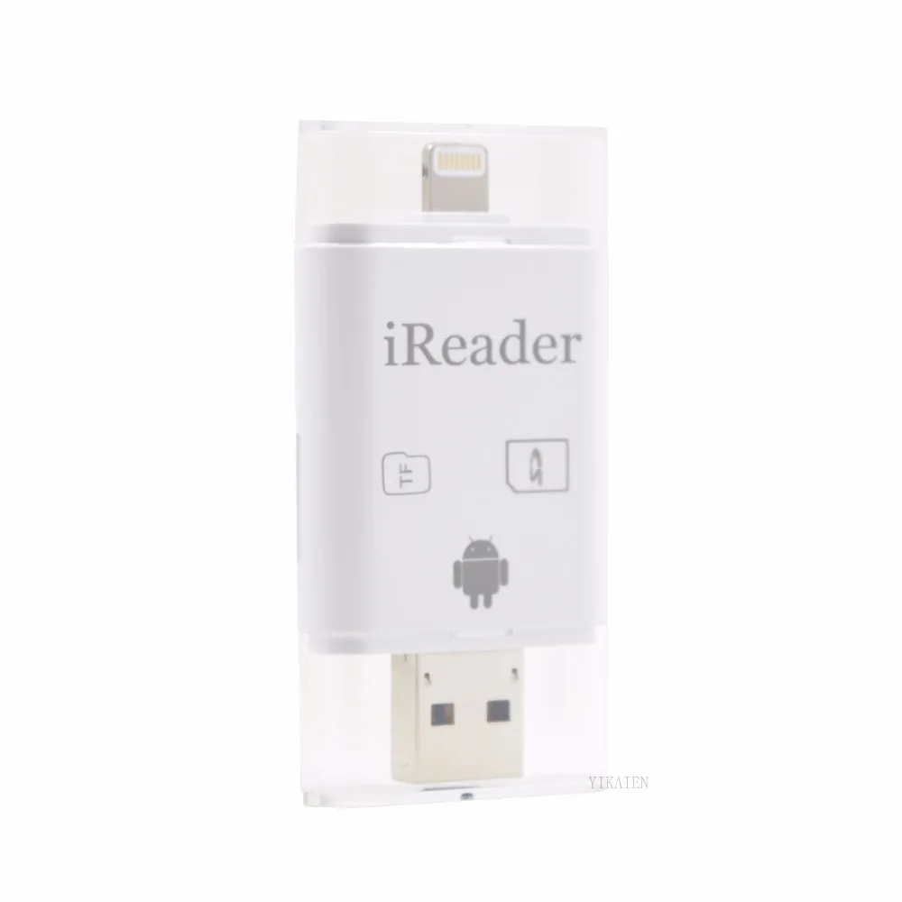 3 в 1 iFlash Drive USB Micro SD SDHC TF card reader с карты памяти для iPhone 6 s +/6 s/6/6 plus/5/5S/ipad/Android Мобильных