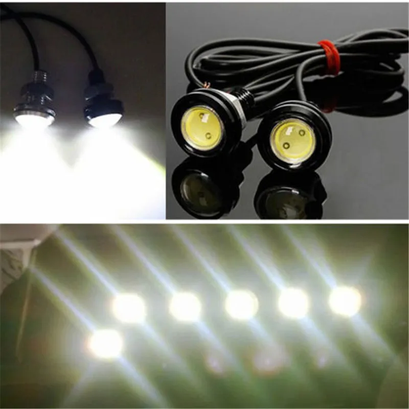 

LED DRL Eagle-Eye Auto Car Motorcycle Daytime Running Tail Light 10W DC 12V