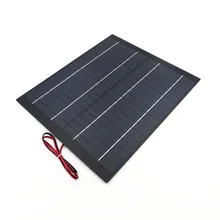 В 18 в солнечная панель мини ПЭТ поликристаллический 5 Вт 10 Вт 20 Вт PV модуль заряда для В 12 в зарядное устройство 5 10 20 Вт