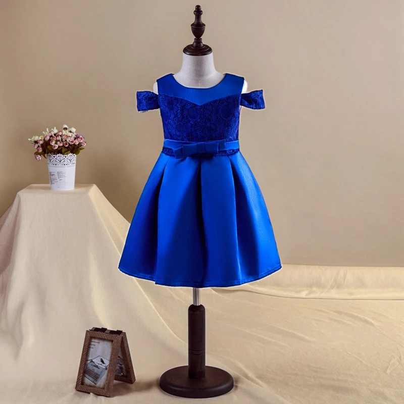 Kids Infant Girl Flower Petals Dress Children Bridesmaid Toddler