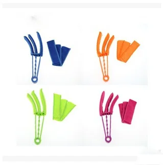 

With Microfiber Cloth To Remove Dust in Place Air Conditioning Clean Washable Blinds Brush