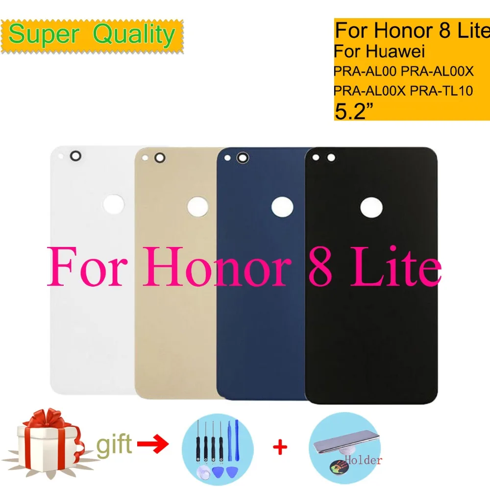Оригинальный 5 2 &quotдля Huawei Honor 8 Lite DUAL PRA-AL00 PRA-AL00X корпус батарейного отсека задняя