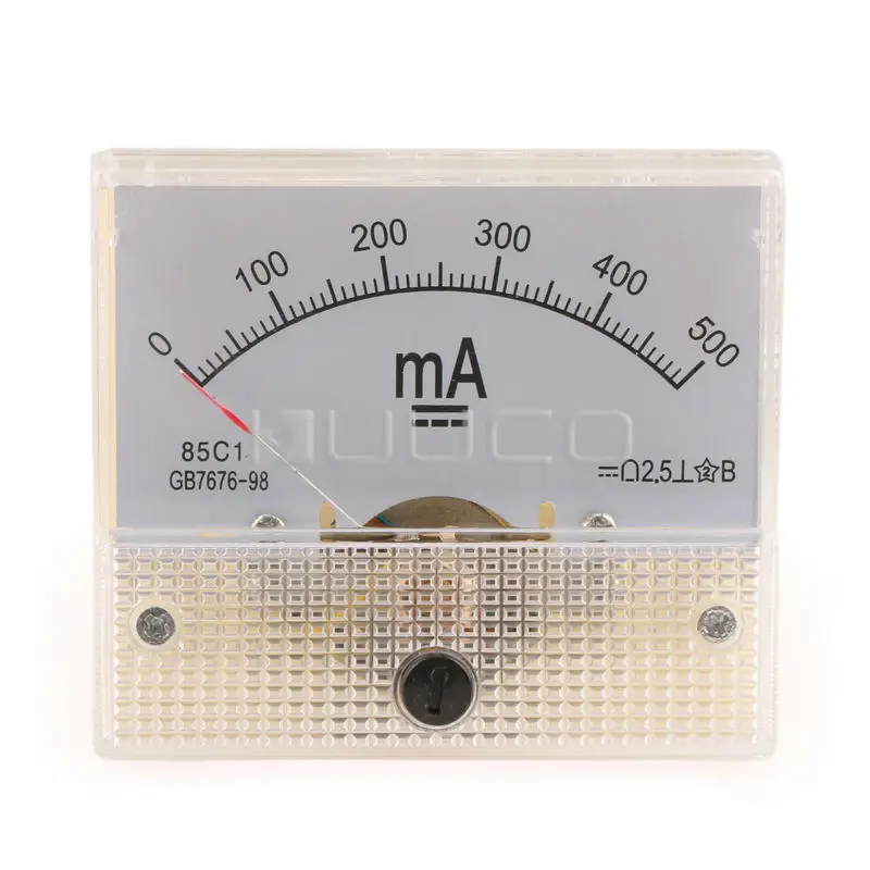 85C1-A 85C1 5 A Analog Panel AMP Courant Meter Ampèremètre Gauge Testeur