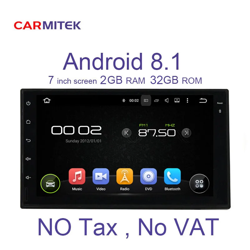 2GB DDR  32GB Android 8.1 car dvd player GPS Navigation  Navigator multimedia For nissan qashqai x-trail UNIVERSAL autoradio