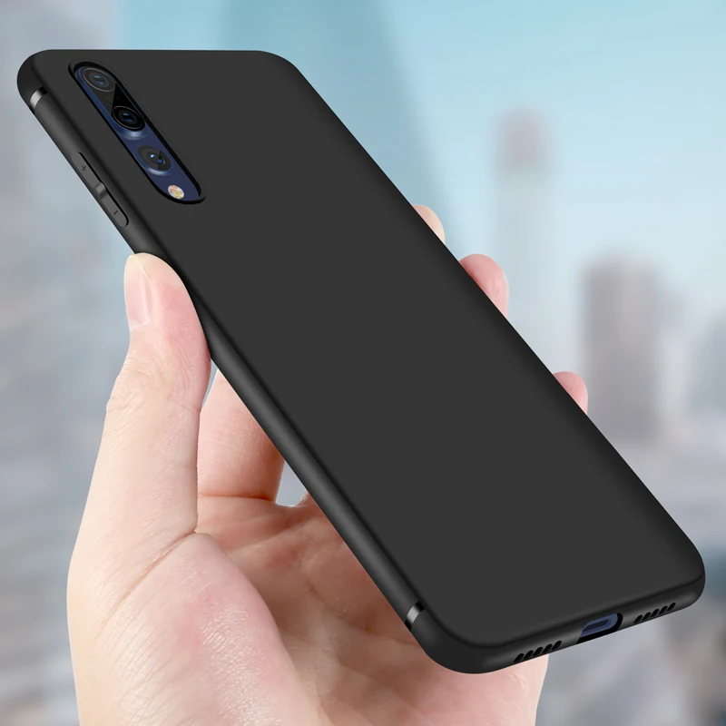 Ультратонкий чехол Toraise для Huawei P20 Lite тонкий матовый мягкий силиконовый из ТПУ Pro