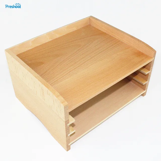 US $33.03 Baby Toy Montessori Botany Puzzle Cabinet Learning & Education Math Stick Classic Toys Wooden Toys