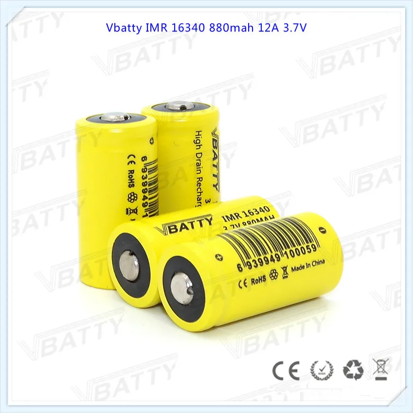 16340 3.7V battery 6
