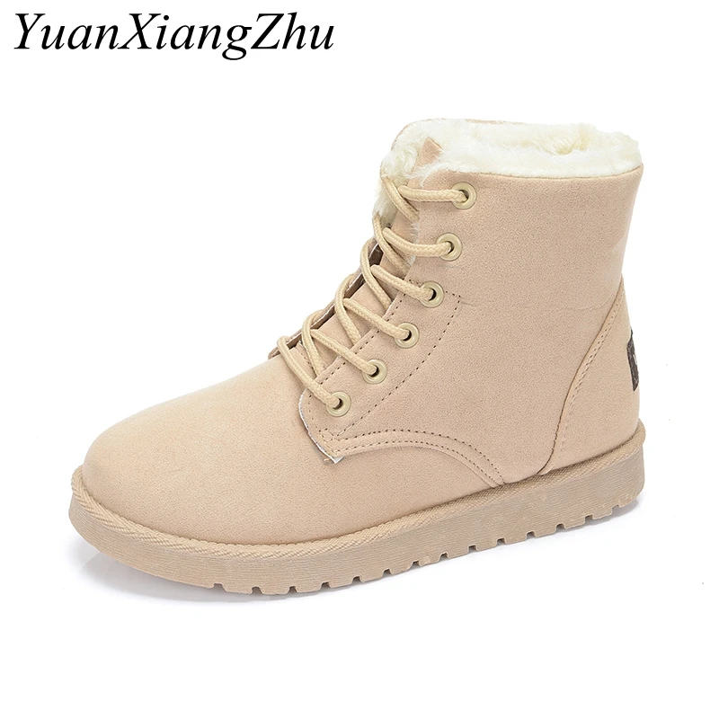 2019 New Women Boots Winter Warm Snow Boots Women Botas Mujer Lace Up Fur Ankle Boots Female Winter Warm Fur Plush Insole Shoes 2019 New Women Boots Winter Warm Snow Boots Women Botas Mujer Lace Up Fur Ankle Boots Female Winter Warm Fur Plush Insole Shoes