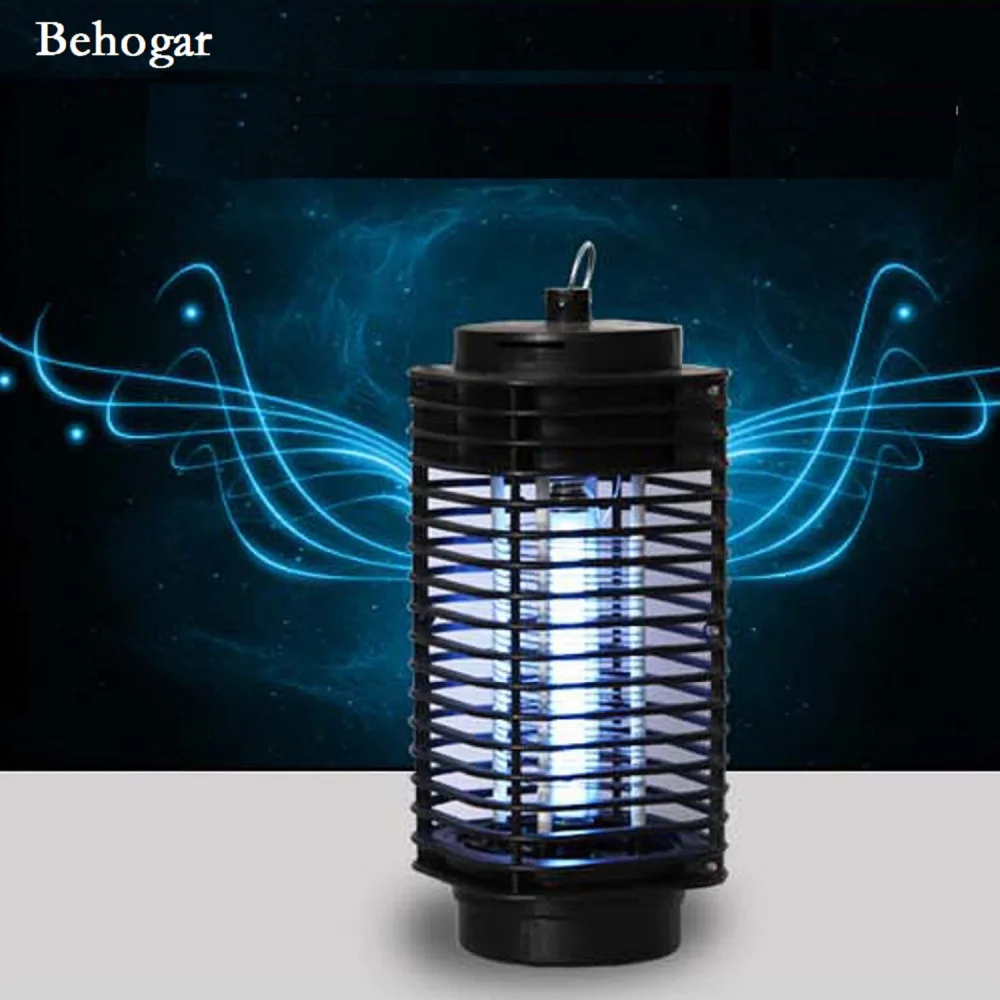 Светодиодный светильник Behogar с питанием от USB от комаров, электрическая лампа E27 для защиты от комаров, лампа-ловушка, лампа для дома и сада